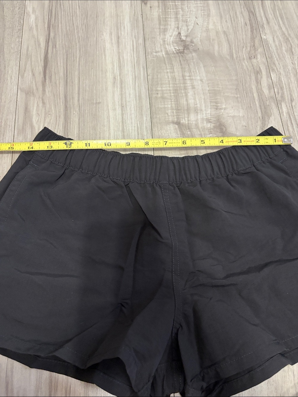 Patagonia Black Women's Athletic Shorts with Elastic Waist - Picture 6 of 6